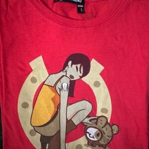 Rare red vintage tokidoki shirt.